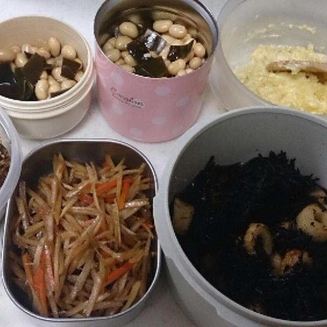 来週のお弁当の作り置きオカズ