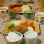 アジフライ定食