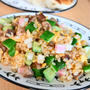 群馬県産きゅうりチャーハン【ぐんまクッキングアンバサダー】さっと炒めたきゅうりでさっぱり、食感も楽しめる簡単ごはん。