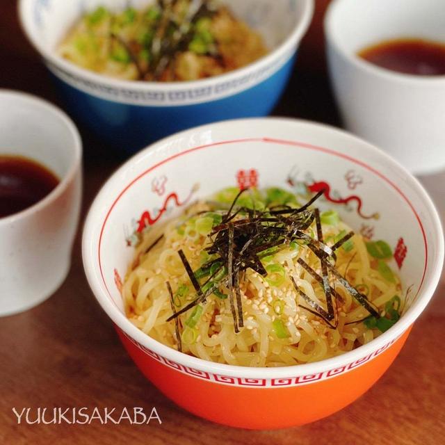 あっという間に完成！シンプルつけ麺！