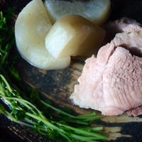 「塩豚と大根のスープ煮」