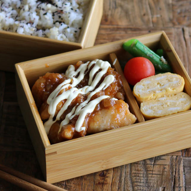ご飯が足りなくなっちゃう〜！鶏むね肉の新玉ねぎバーベキューソース