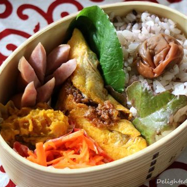 ミートオムレツ弁当