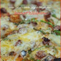 グルックル「生サラミ」でピザパーティー♪と、ピザソースの簡単レシピ