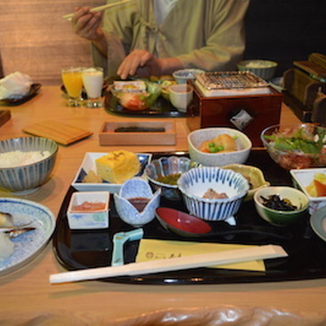 【南伊東】淘心庵 米屋　朝食編 朝から自然の風景の中で楽しめる朝食は最高のひととき