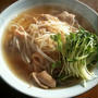 朝っぱらから「ホルモンうどん」
