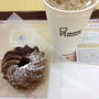 ミスドでアイスカフェオレ