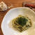 大葉のジェノベーゼパスタ