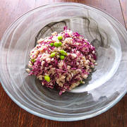 紫キャベツと大麦のサラダ