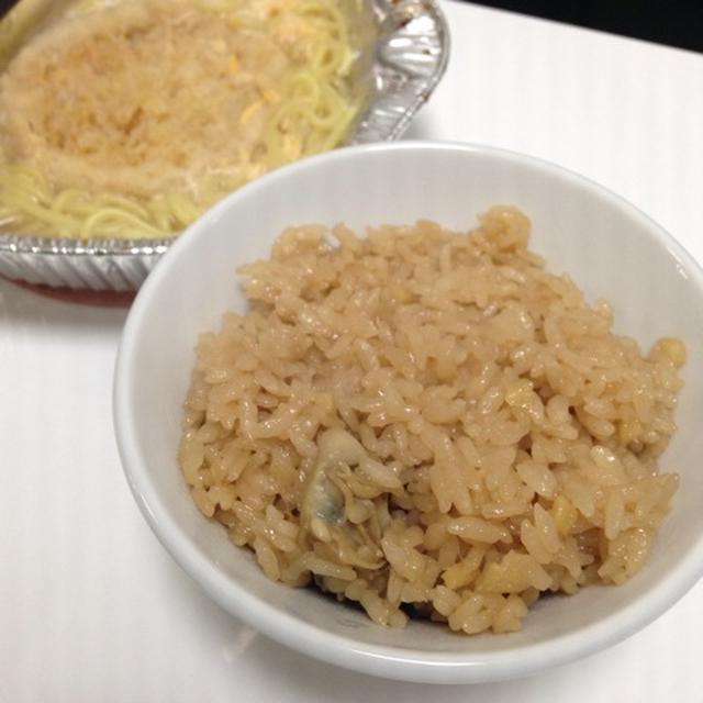 牡蠣と生姜の炊き込み御飯