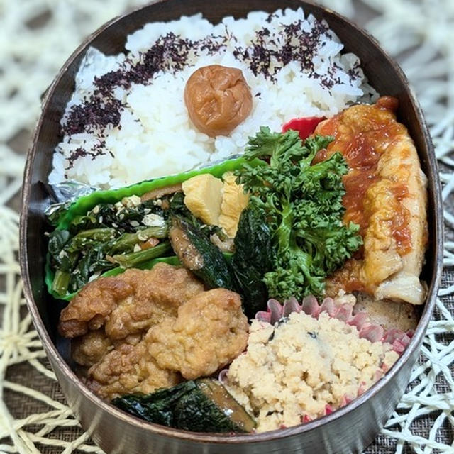 せっかくの土日つぶした～お弁当186