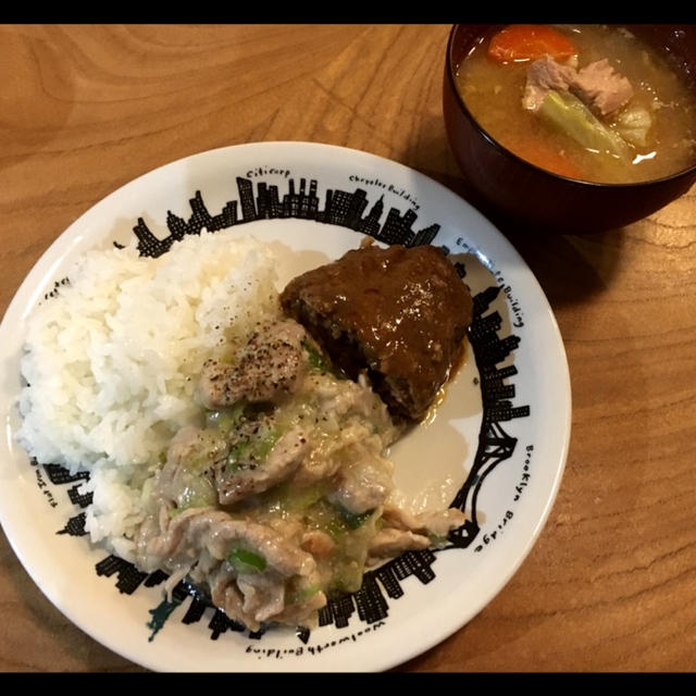 晩ごはん  と  クラブハリエ