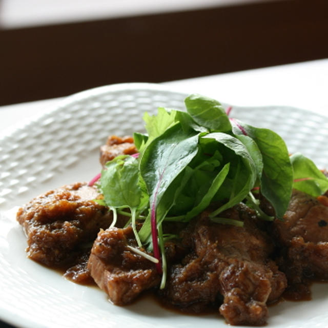 ■豚肉のオニオンソースソテー