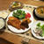 鱈＆牡蠣＆茄子フライの夜ご飯　と　じゃがいもの芽が出た！♪