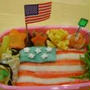 American flag bento(アメリカの旗お弁当）