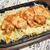 キャベツともやしたっぷり鉄板しょうが焼き。ソースにはおろし玉ねぎでお砂糖いらず。