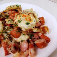 ポテトのチーズ焼き（GABANのスパイスで、ワインに合う家バルレシピ）