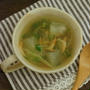 【48kcal】簡単ほっこり*桜えびと冬瓜のスープ