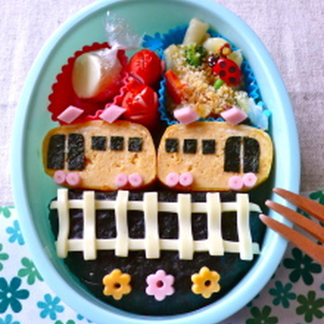 キャラ弁☆電車でGO！弁当