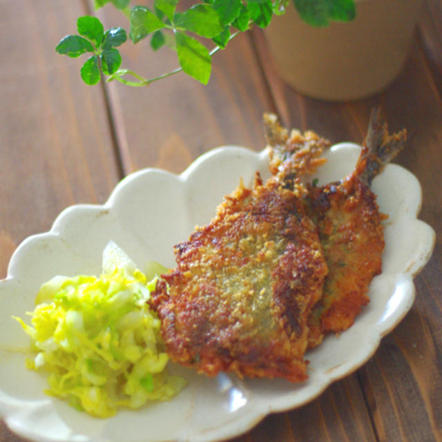 フライパンで簡単 さっぱり アジの梅しそフライ 今日から新年度 By Mayu さん レシピブログ 料理ブログのレシピ満載