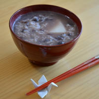 小正月　♪　小豆粥