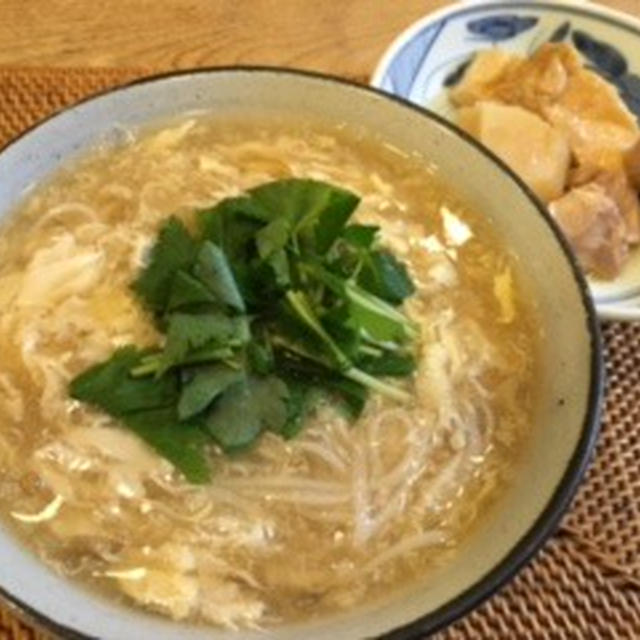 玉子とじあんかけ素麺