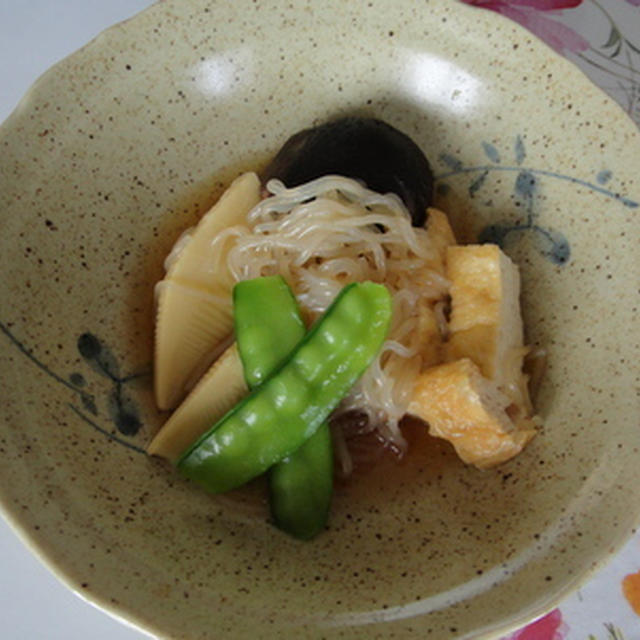 糸コンと筍の煮物★★★
