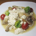 あっさりヘルシーだけど美味しいお豆腐とエリンギの煮込みｖ（＾０＾）/