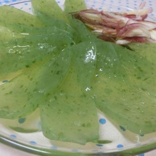 こんにゃくがとろける 刺身こんにゃくを塩とオイルで By 花ぴーさん レシピブログ 料理ブログのレシピ満載