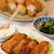週末ごはん＊白身魚のフライ定食