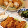 週末ごはん＊白身魚のフライ定食