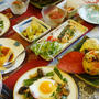 晩ご飯に続きまして　翌日の【朝ご飯フルコースのご紹介です♪】　