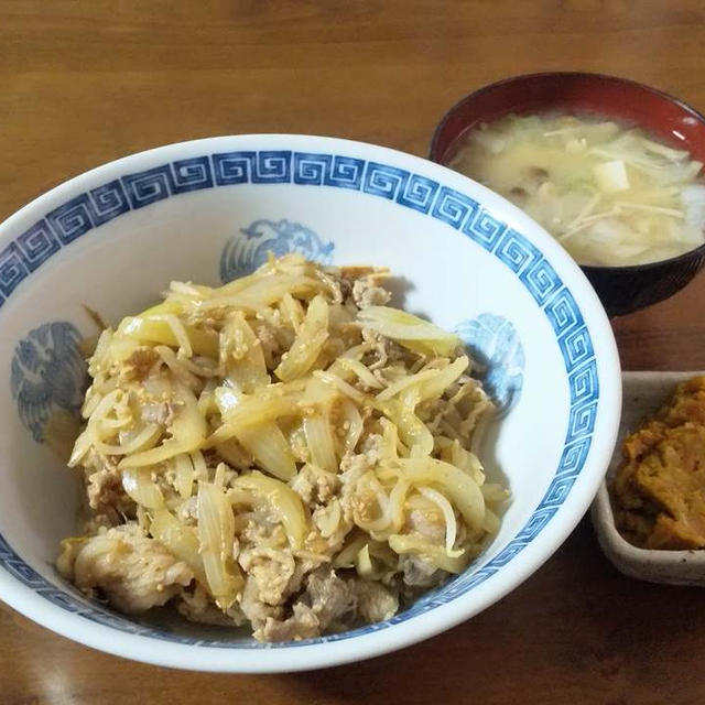 晩ご飯とジャジャ麺