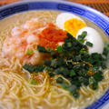 とろろ明太豚骨ラーメン♪ そして・・ただいま~♪ by マムチさん