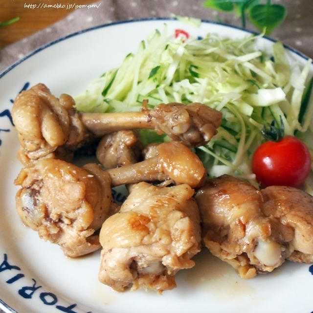 手羽 の 甘酢照り。