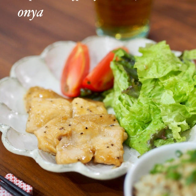 フライパン１つで１０分！鶏胸肉のガリバタチキン！