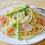 簡単！夏にはこれ！「生ハムとアスパラガスの冷製パスタ」