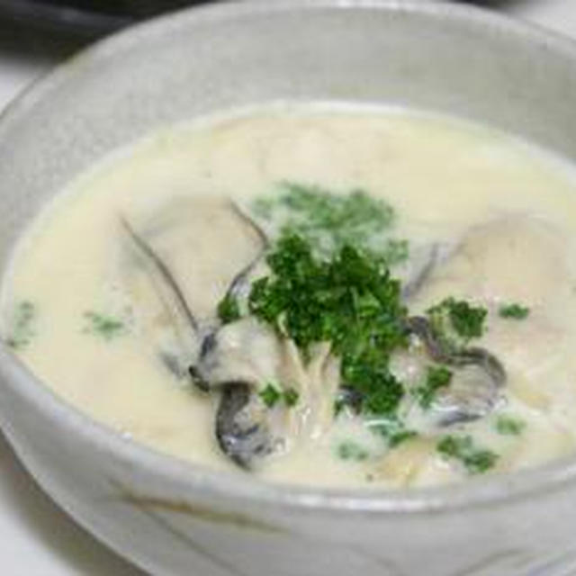 牡蠣のチャウダーWA風