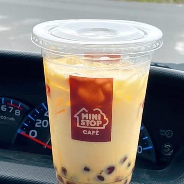 いまミニストップが熱い！？　タピオカプリン飲んでみたよー
