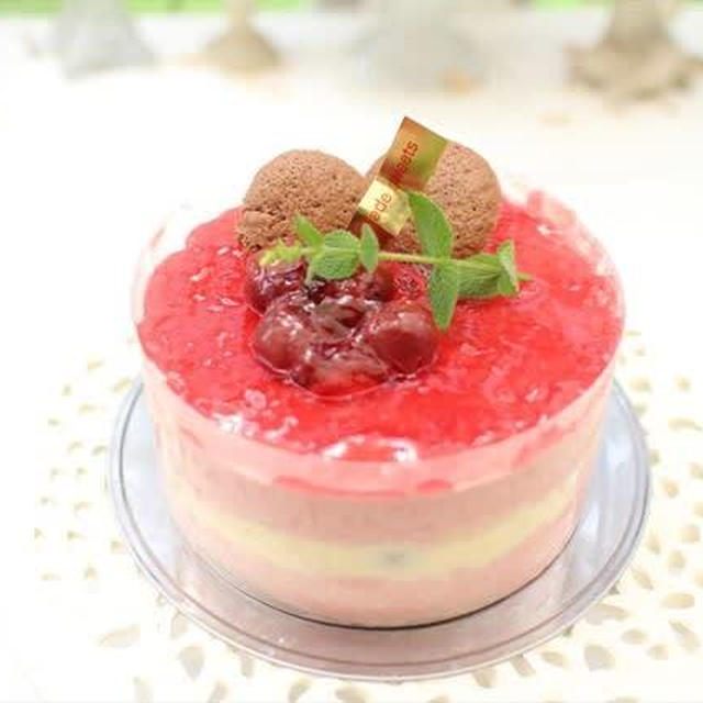 Entremet aux fruits d’ete  夏の果実のアントルメ