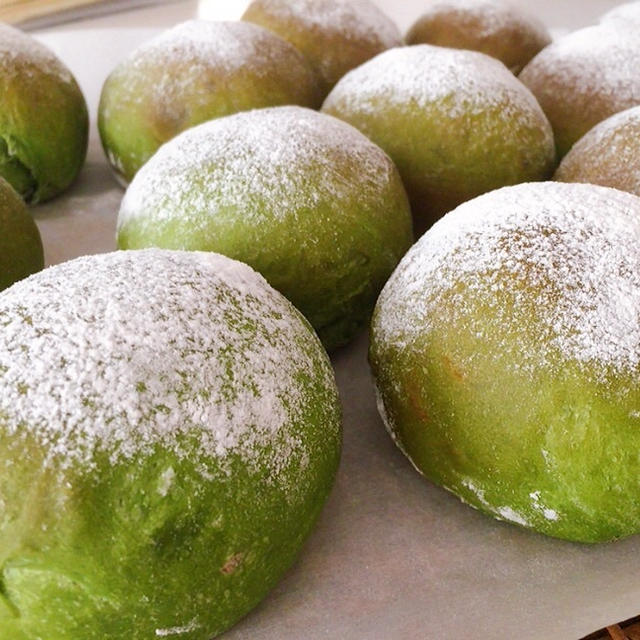 ふわふわ抹茶あんぱん♡あったあった！コストコりぴ品