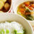 250日目-2　ご飯80g+枝豆20g+ごろごろ野菜スープ+ブイヨン+モンキーバナナ