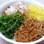納豆鯵めし