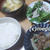 玉ねぎと牛肉のオイスターソース炒め＆豚冷やしゃぶ
