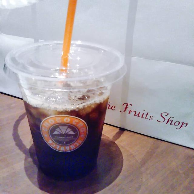 子ども待ち☆お買い物して休憩中♪サンマルク