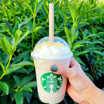 【スタバ】瀬戸内 レモンケーキ フラペチーノ♪︎