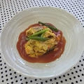 ★アスパラと卵の甘酸っぱいあんかけでーす★