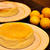 Souffle Cheesecake with Lemon Curd