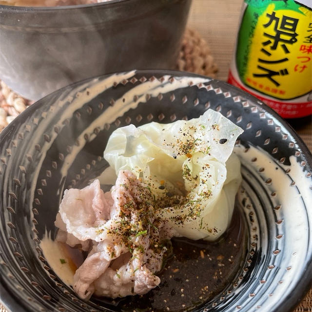 キャベツと豚肉の鍋