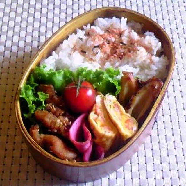 9.14　鶏胸肉の甘辛煮弁当